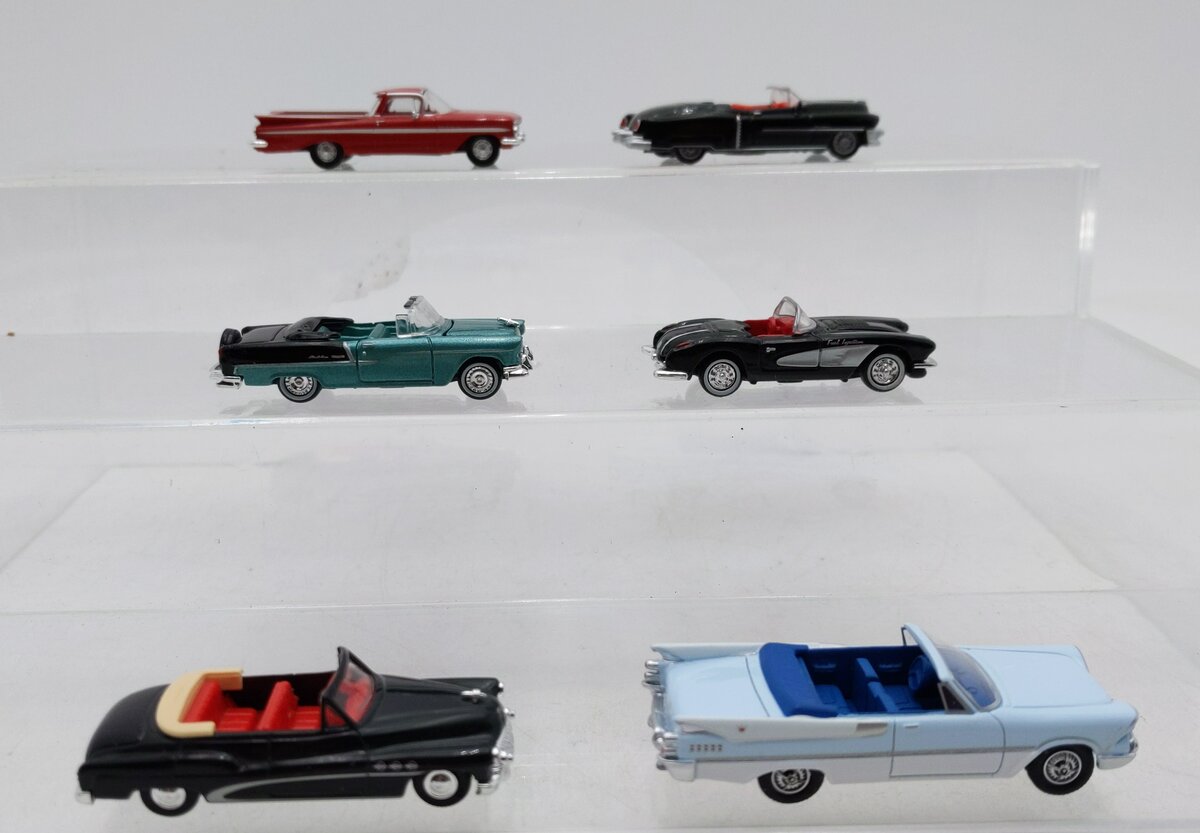 Classic Metal Works & Other Assorted HO Scale Cars [6] LN