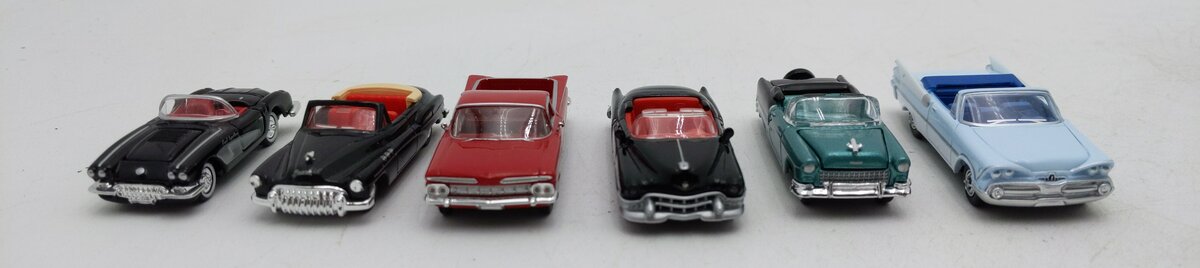 Classic Metal Works & Other Assorted HO Scale Cars [6] LN