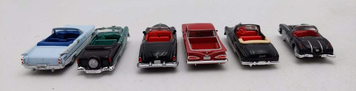 Classic Metal Works & Other Assorted HO Scale Cars [6] LN