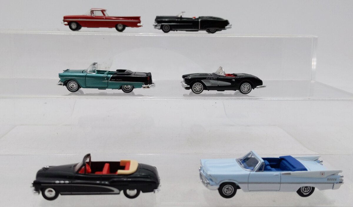 Classic Metal Works & Other Assorted HO Scale Cars [6] LN