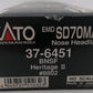 Kato 37-6451 HO BNSF Heritage II EMD SD70MAC Diesel Locomotive #8802 EX/Box