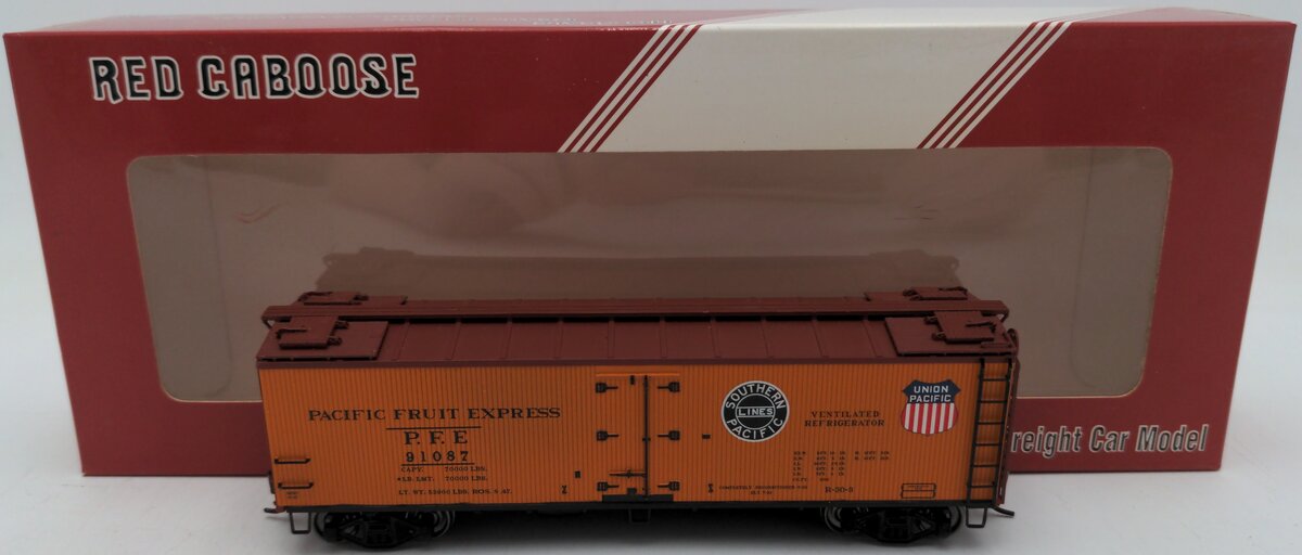 Red Caboose RR34151-2 HO Scale Pacific Fruit Express Reefer Car #95839 EX/Box