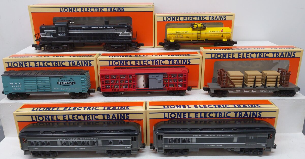 Lionel 6-11744 O Gauge New York Central Passenger/Freight Train Set EX/Box