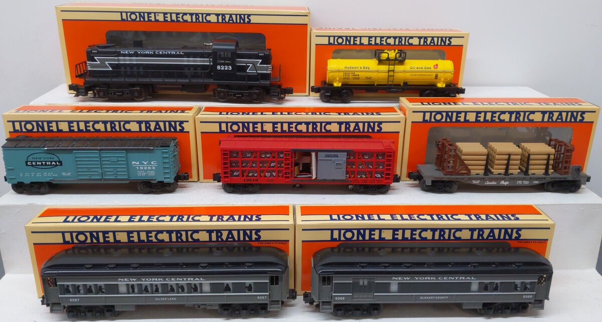 Lionel 6-11744 O Gauge New York Central Passenger/Freight Train Set EX/Box