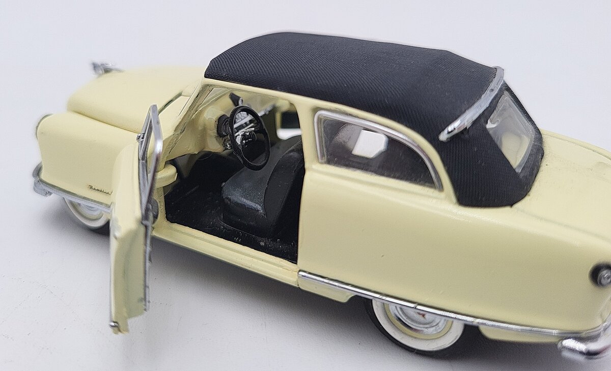 Franklin Mint B11UK14 1:43 1950 Nash Rambler Convertible EX