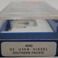 Bachmann 4682 N Scale Southern Pacific GE U36B Diesel Locomotive #7030 EX/Box