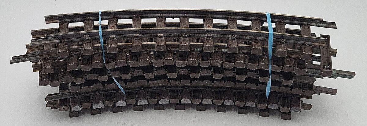 Assorted G Scale 14 Inch Curved Tack Sections [10] VG