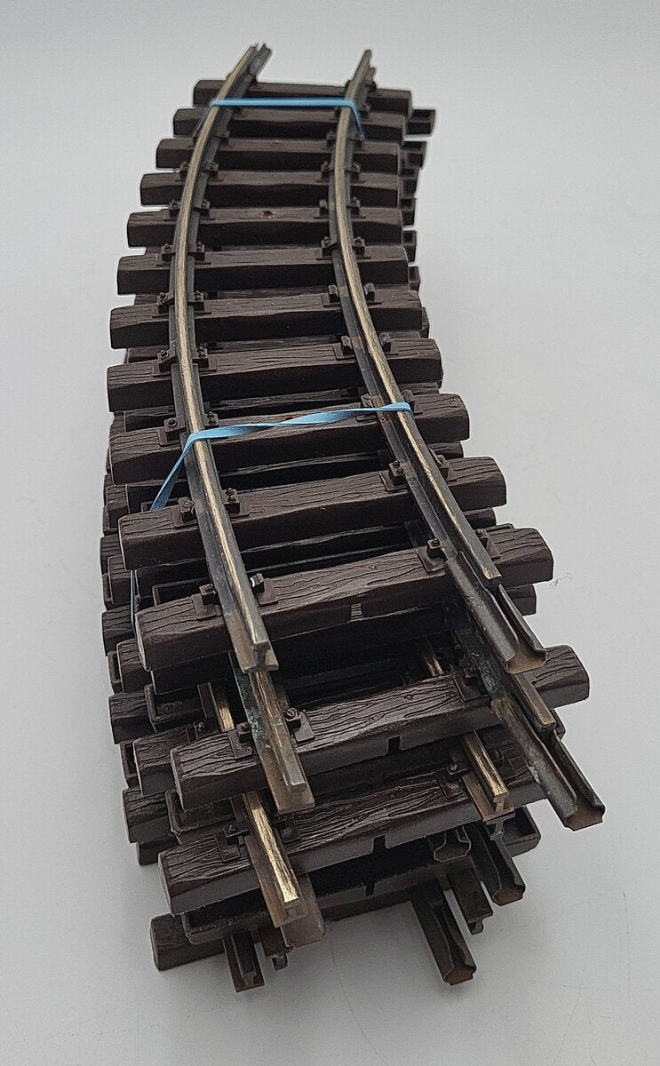 Assorted G Scale 14 Inch Curved Tack Sections [10] VG