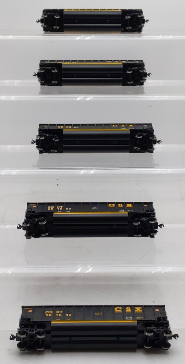 Athearn 93070 HO Scale CSX Bethgon Coalporter (Set Of 5) VG