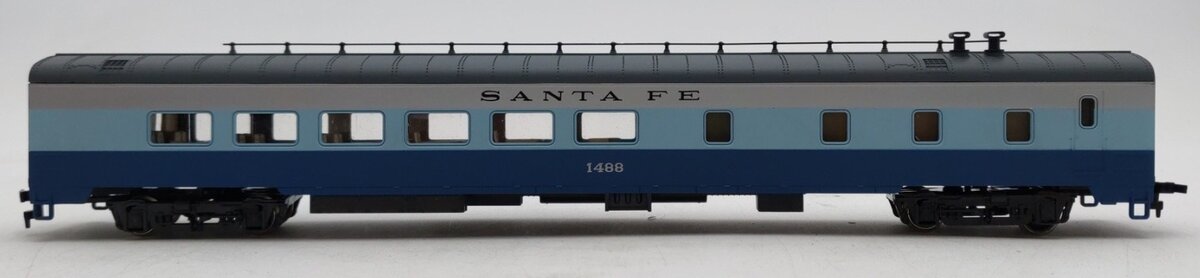 Rivarossi 2812 HO Santa Fe 1930 Blue Goose Diner Passenger Car #1488 LN/Box