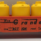 Lionel 6-9131 O Gauge Denver and Rio Grande Western Long Gondola with Cannisters EX/Box