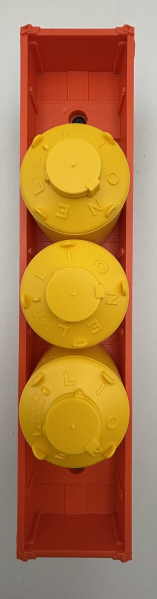 Lionel 6-9131 O Gauge Denver and Rio Grande Western Long Gondola with Cannisters EX/Box