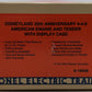 Lionel 6-18008 Disneyland 4-4-0 Steam Locomotive & Tender #4 w/Display Case EX/Box