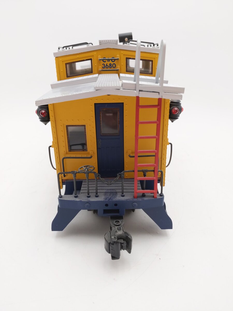 Aristo-Craft 42130 Chessie System Long Caboose #3680 VG/Box