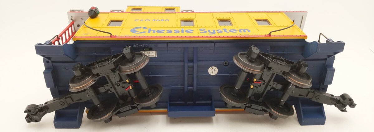 Aristo-Craft 42130 Chessie System Long Caboose #3680 VG/Box