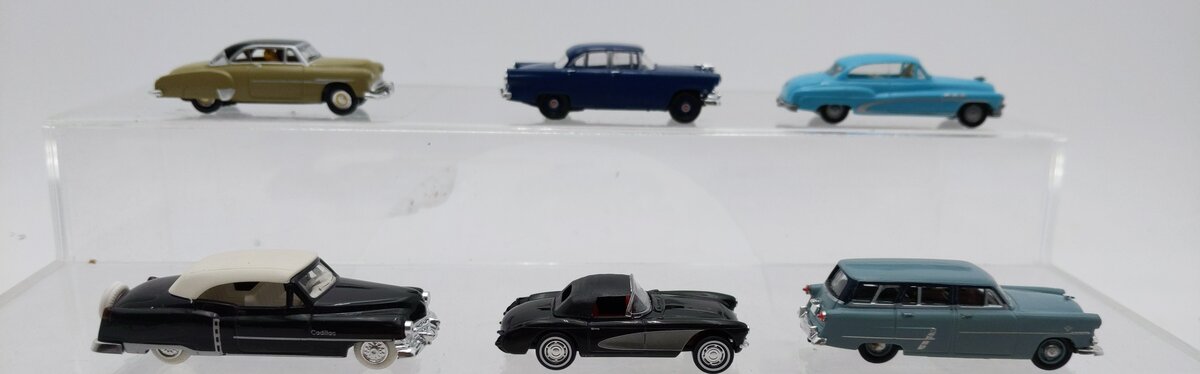 Classic Metal Works & Other Assorted Ho Scale Cars [6] LN