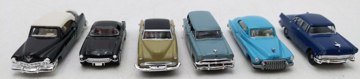 Classic Metal Works & Other Assorted Ho Scale Cars [6] LN