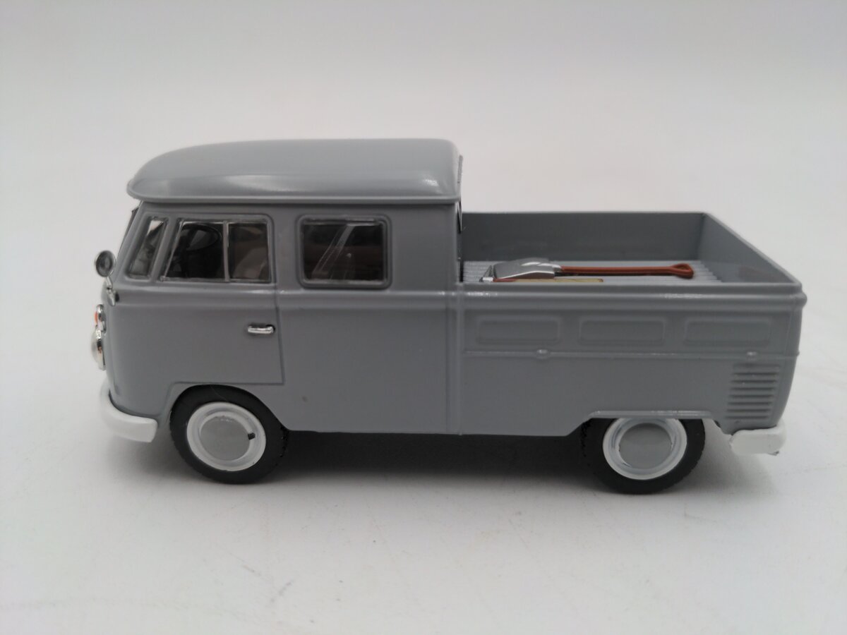 Editions Atlas 1/43 VW T1C Doka Grey Pickup Truck EX