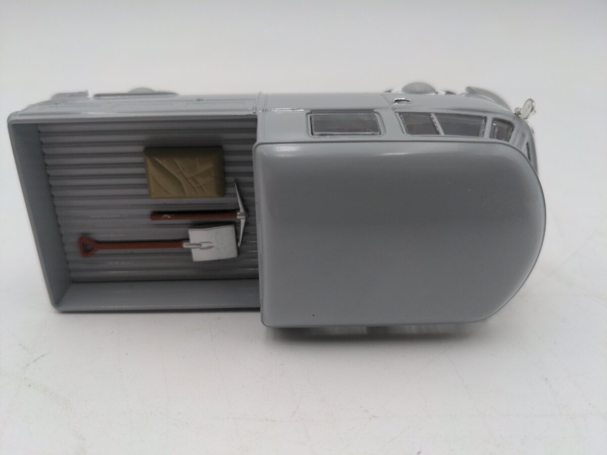 Editions Atlas 1/43 VW T1C Doka Grey Pickup Truck EX