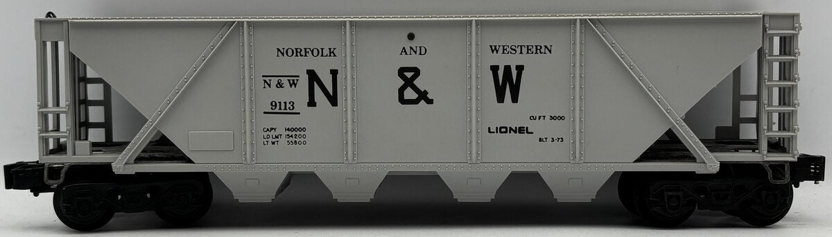 Lionel 6-9113 O Gauge Norfolk and Western Hopper EX/Box