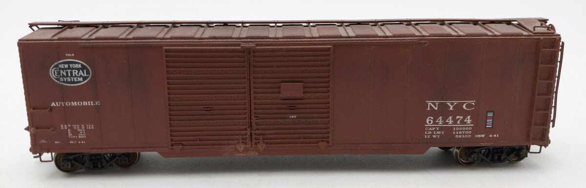 Generic HO scale NYC Box Car #64474 Weathered