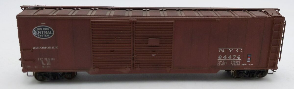 Generic HO scale NYC Box Car #64474 Weathered