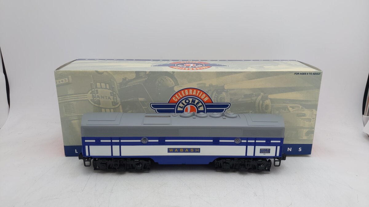 Lionel 6-14583 Wabash Non-Powered F-3 Diesel B Unit with RailSounds EX/Box