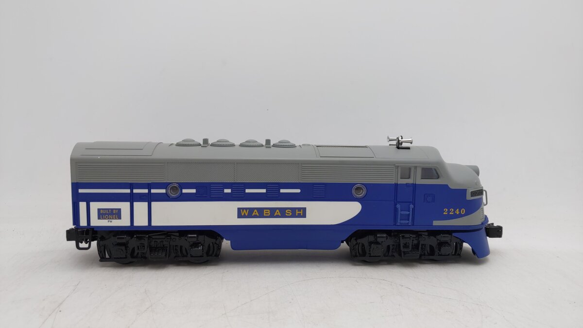 Lionel 6-14582 O Gauge Wabash F-3 Powered A Unit Diesel Locomotive #2240 EX/Box