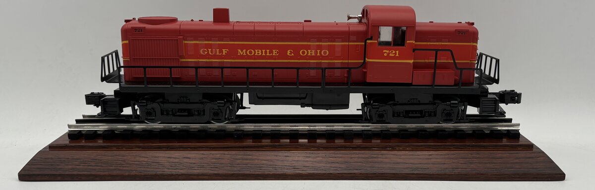 Lionel 6-18554 O Gauge GM&O RS-3 Diesel Locomotive #721 with Display Case EX/Box