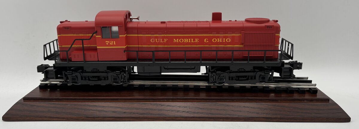 Lionel 6-18554 O Gauge GM&O RS-3 Diesel Locomotive #721 with Display Case EX/Box