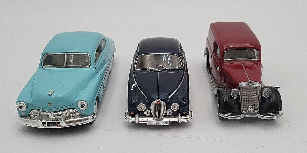 Road Champs, Schuco & Other 1:43 Diecast Vehicle Assortment [3] EX