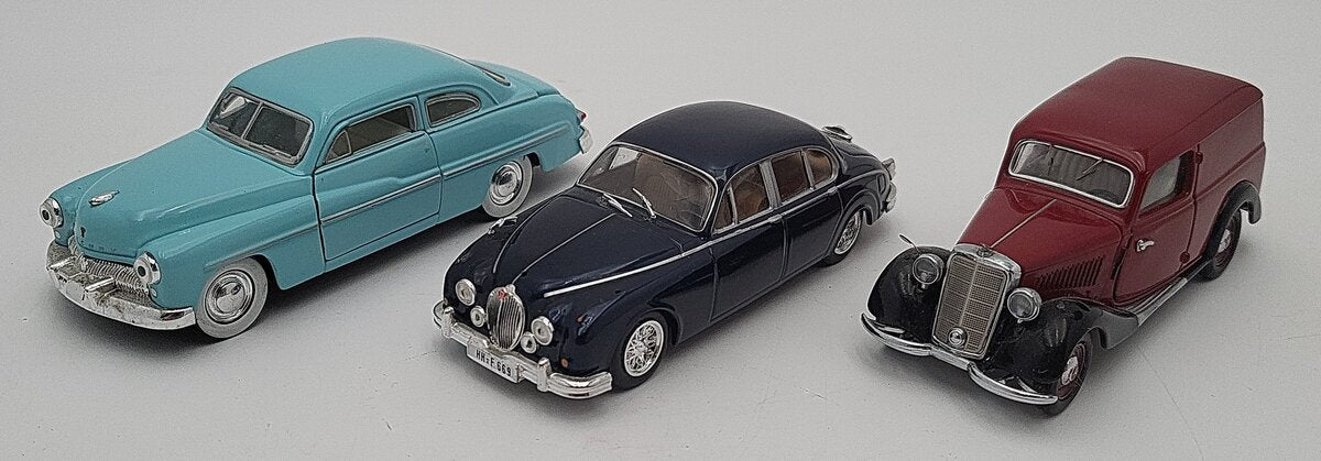Road Champs, Schuco & Other 1:43 Diecast Vehicle Assortment [3] EX