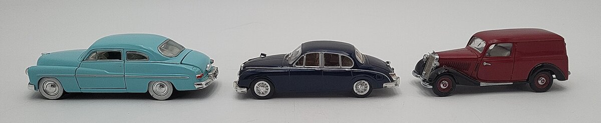Road Champs, Schuco & Other 1:43 Diecast Vehicle Assortment [3] EX