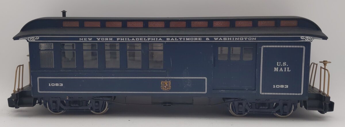 Bachmann 1063 G New York, Philadelphia, Baltimore & Washington US Mail Car