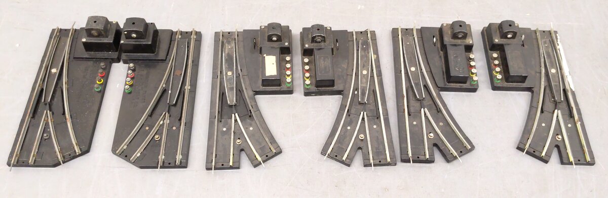 American Flyer Vintage S LH & RH Remote Control Track Switches: 720, 720A [3] VG
