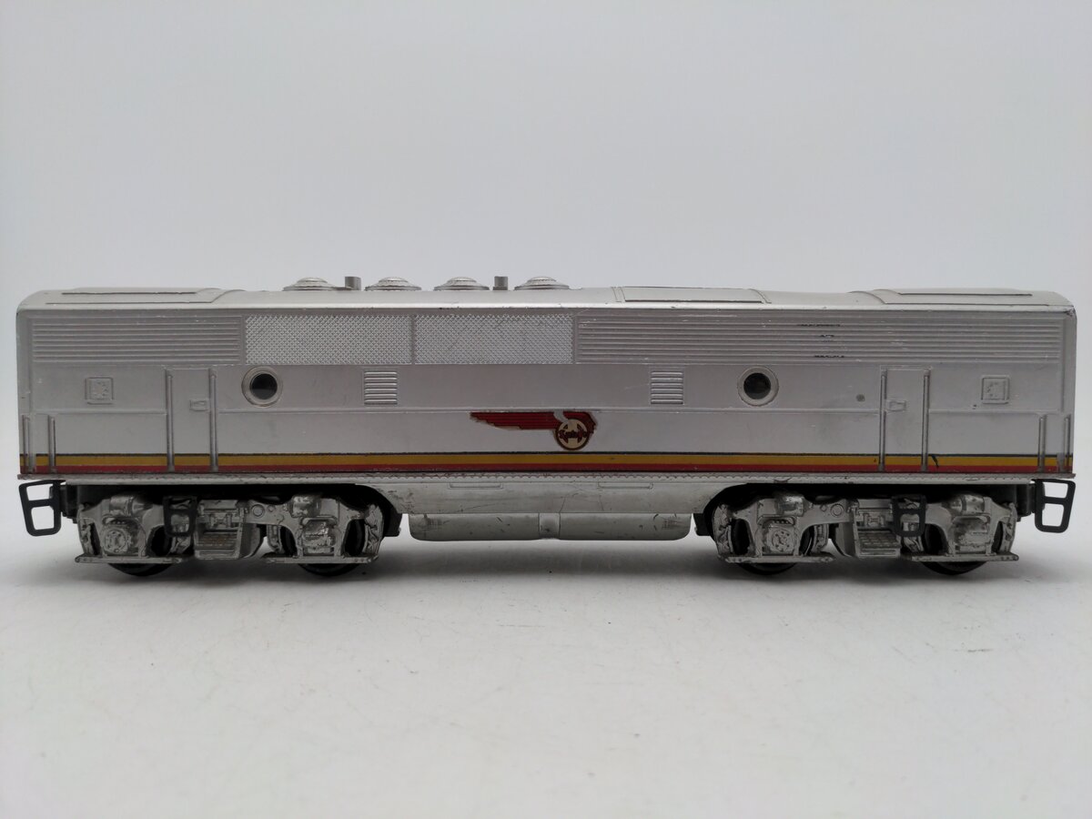 Lionel 2343C Vintage O Santa Fe F-3 Screen Top Non-Pwd. B-Unit Diesel Locomotive VG