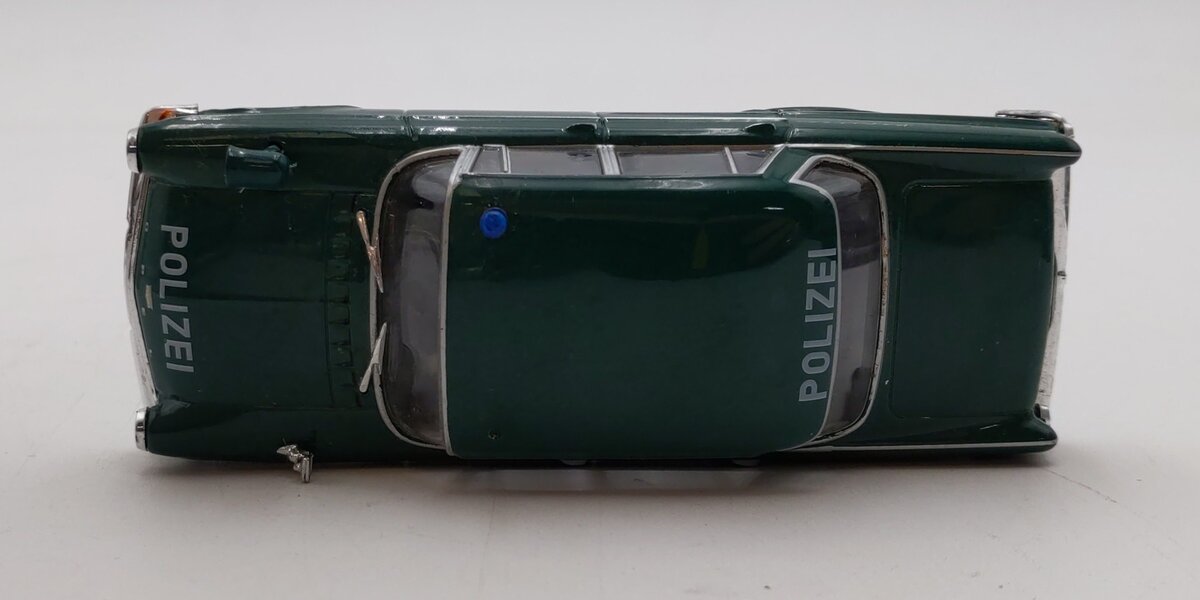 Opel Kapitan PII 1959-1964 1:43 Scale Police Car Opel Collection LN/Box