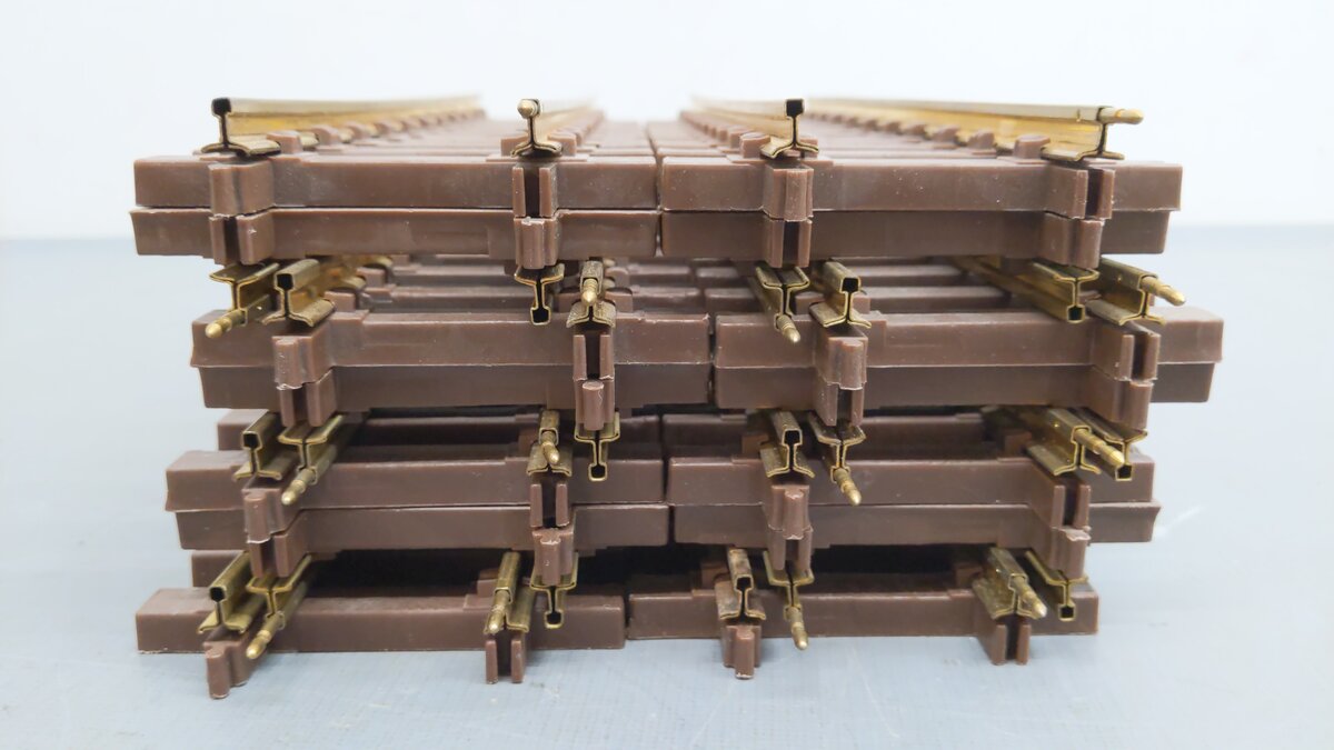 Lionel Assorted G Scale Brass Straight & Curved Track [25] EX