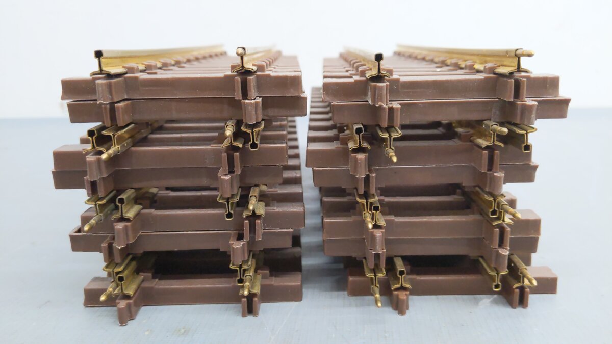 Lionel Assorted G Scale Brass Straight & Curved Track [25] EX