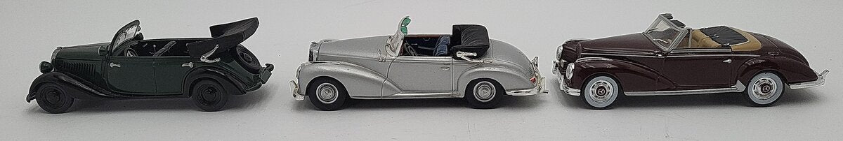 Minichamps, Schuco & Other 1:43 Diecast Vehicle Assortment [3] EX