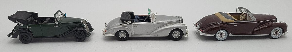Minichamps, Schuco & Other 1:43 Diecast Vehicle Assortment [3] EX