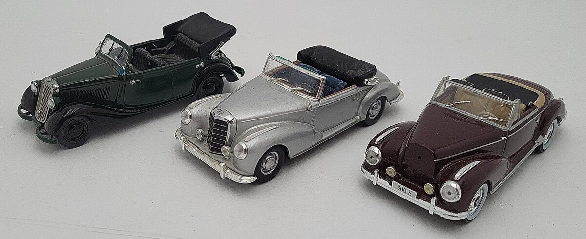 Minichamps, Schuco & Other 1:43 Diecast Vehicle Assortment [3] EX