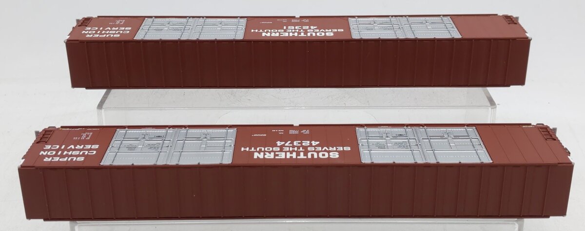 Walthers 932-235311 HO SOU Gold Line PS 86' Hi-Cube 8-Door Boxcar (Set of 2) EX