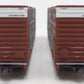 Walthers 932-235311 HO SOU Gold Line PS 86' Hi-Cube 8-Door Boxcar (Set of 2) EX