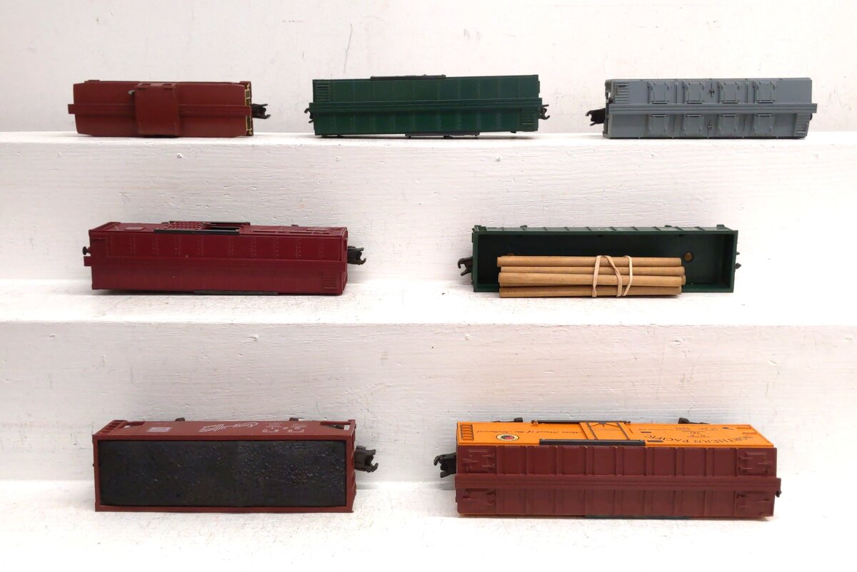 American Flyer K5358W Vintage S Challenger Freight Car Set VG/Box