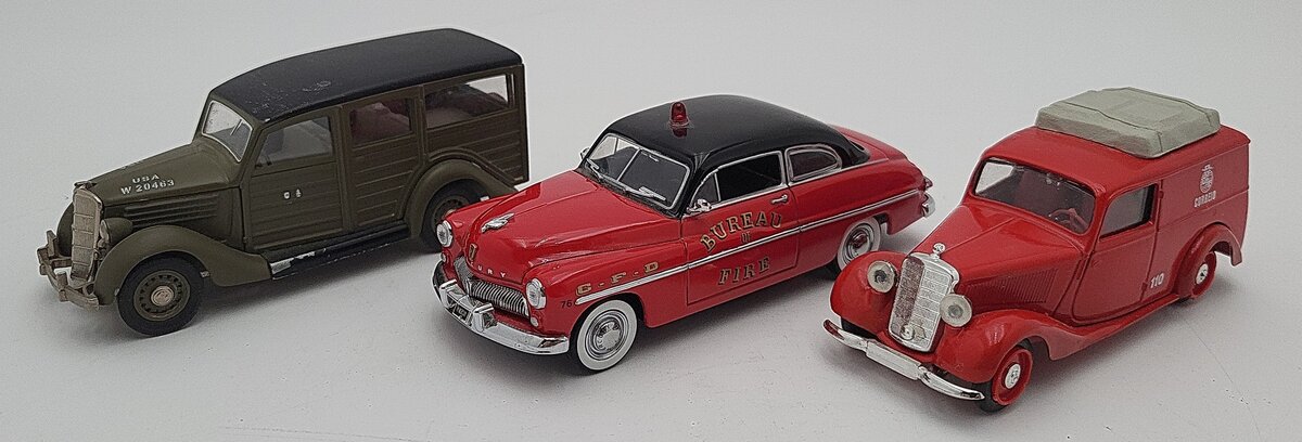 Rex Toys & Other 1:43 Diecast Vehicle Assortment [3] EX