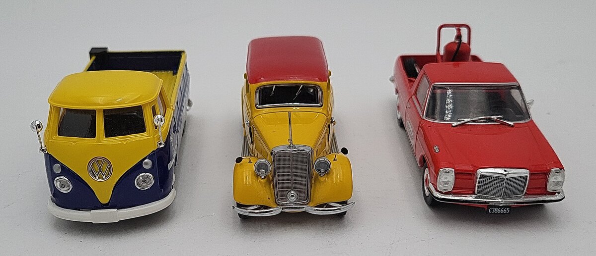 Schuco & Other 1:43 Die-Cast Vehicle Assortment [3] EX