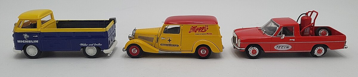 Schuco & Other 1:43 Die-Cast Vehicle Assortment [3] EX
