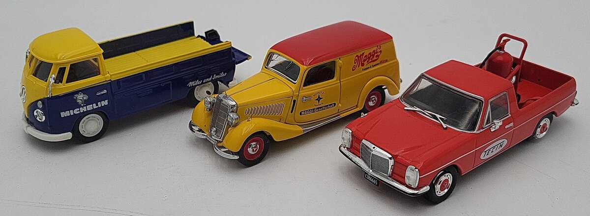 Schuco & Other 1:43 Die-Cast Vehicle Assortment [3] EX