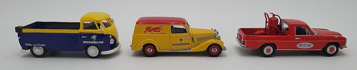Schuco & Other 1:43 Die-Cast Vehicle Assortment [3] EX